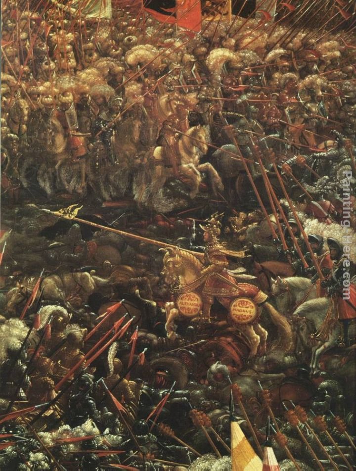 Denys van Alsloot The Battle Of Alexander (detail)